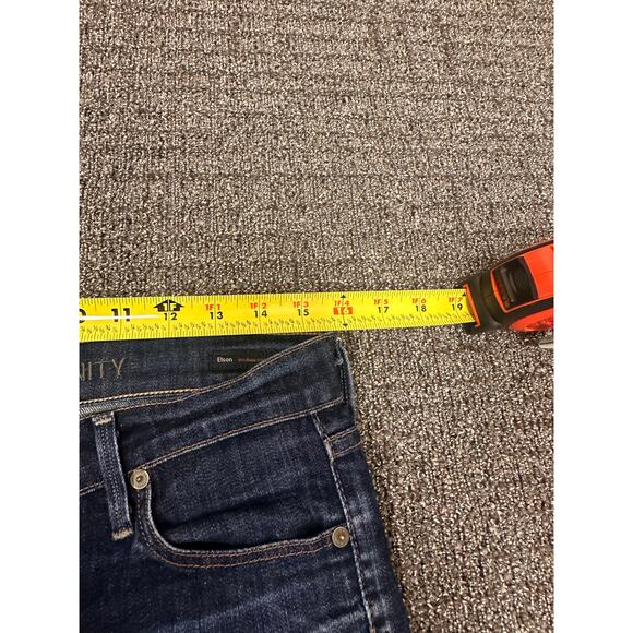 Citizens of Humanity Elson Medium Rise Straight Leg Womens Blue Jeans‎ Sz 28 - Picture 9 of 11